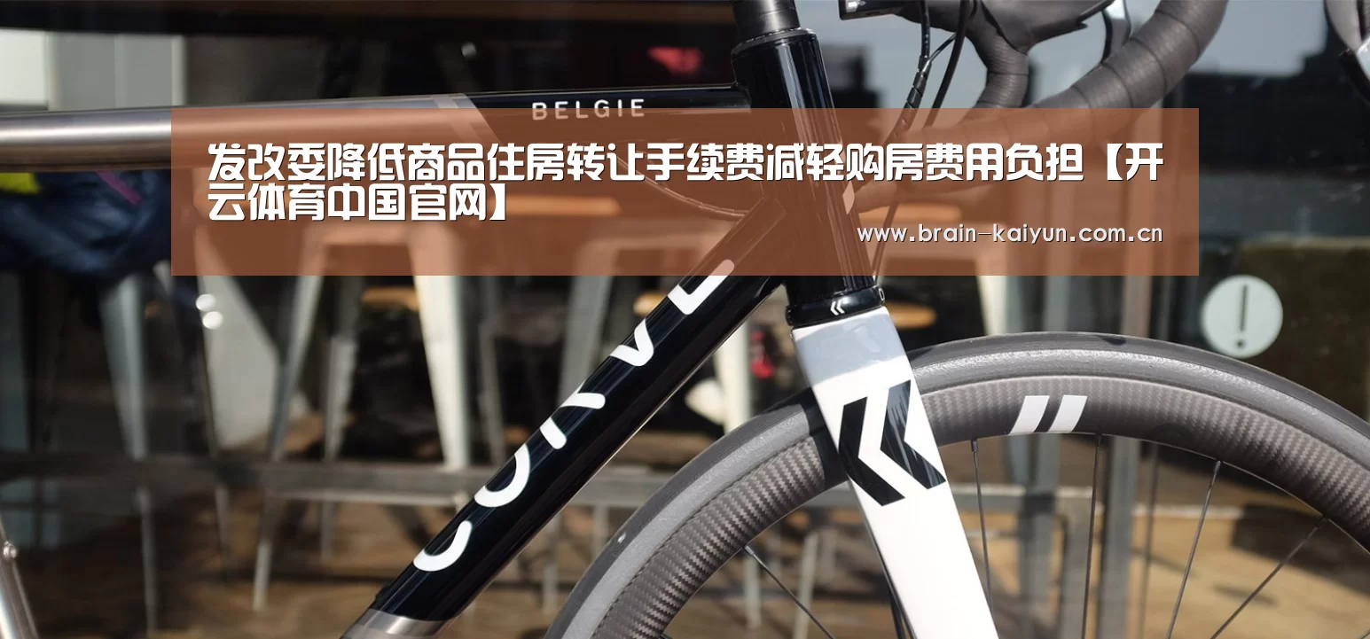 发改委降低商品住房转让手续费减轻购房费用负担【开云体育中国官网】(图2) 开云体育官网